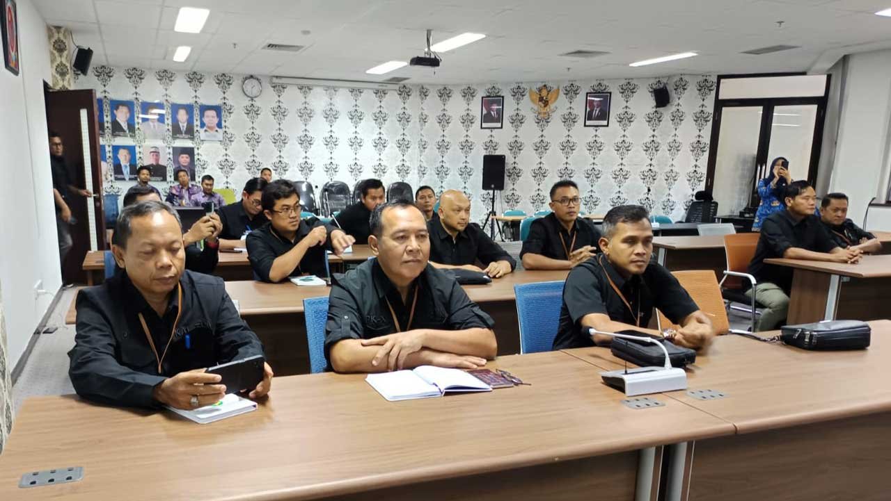 Ketua Kelas PKA XII, Wildan Taufik (paling kanan), menilai kegiatan ini sangat relevan dalam menyiapkan ASN sebagai motor birokrasi unggul di era reformasi. Foto: Kaltim